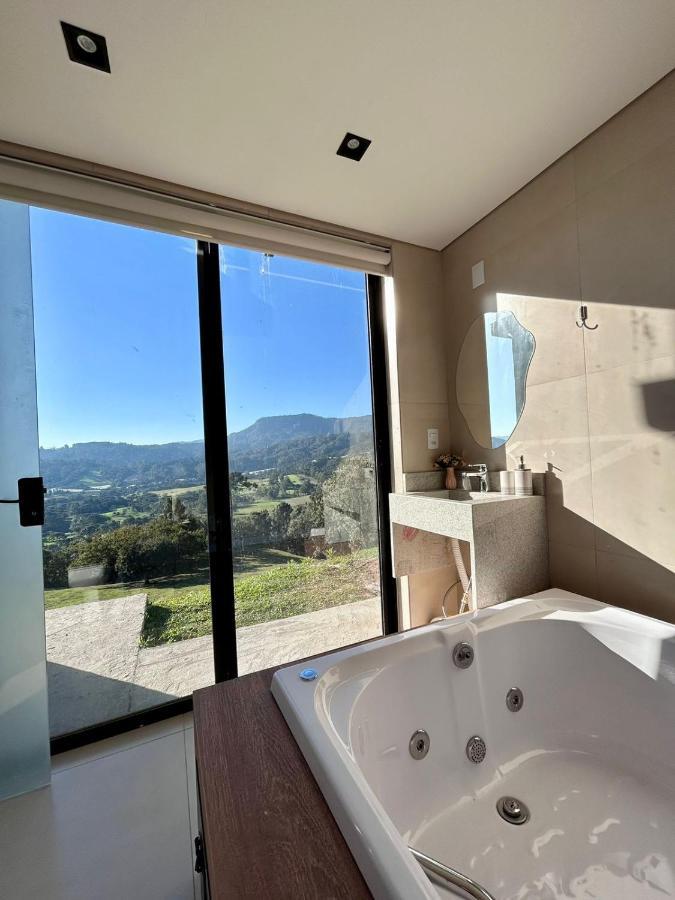 Casa Por Do Sol Com Banheira De Hidromassagem Villa Urubici Exterior photo