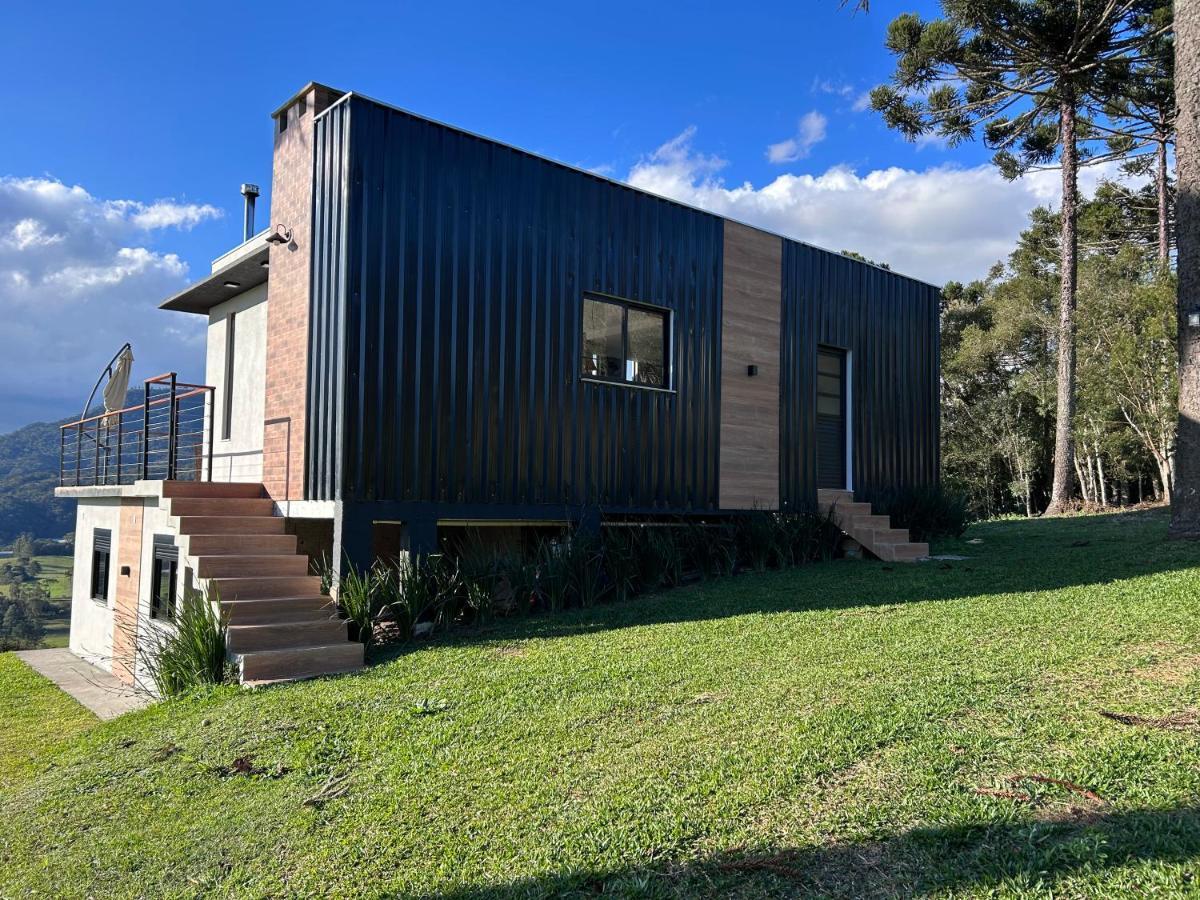 Casa Por Do Sol Com Banheira De Hidromassagem Villa Urubici Exterior photo